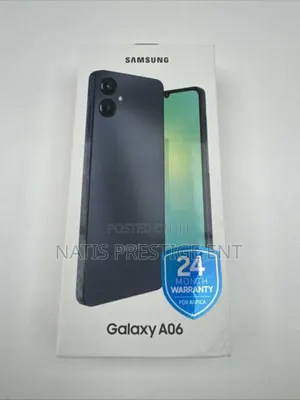 New Samsung Galaxy A06 64 GB Black