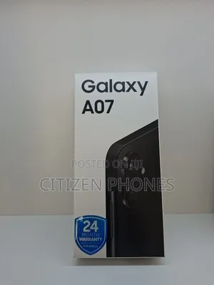 New Samsung Galaxy A07 4G 64 GB Black