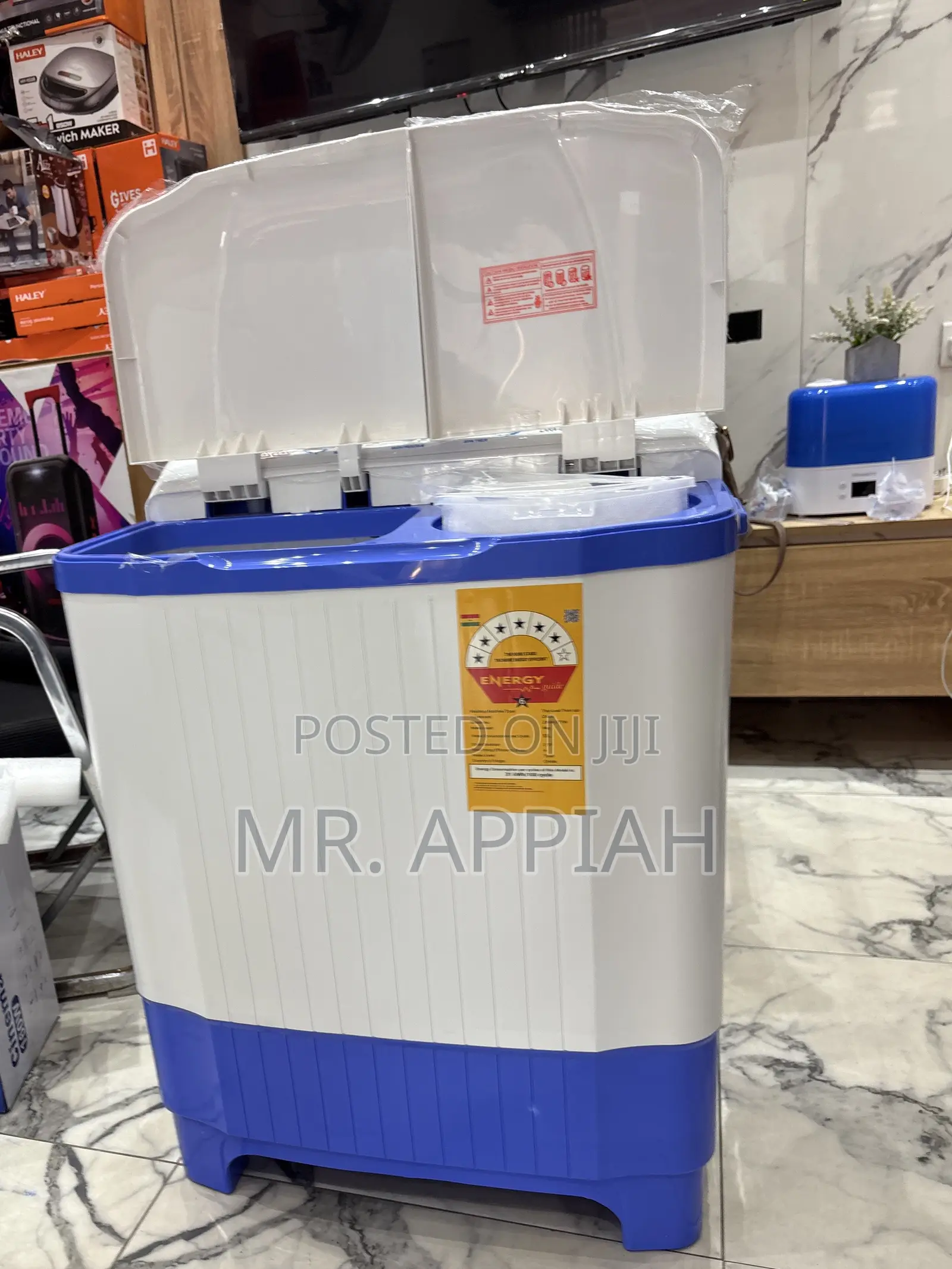 Authentic Zara 7kg Electric Washer(Twin Tub)Semi-Automatic
