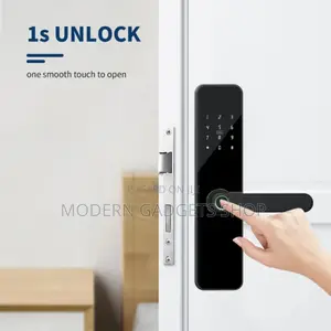 Smart Door Lock Fingerprint and Password