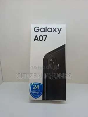 New Samsung Galaxy A07 4G 128 GB Black