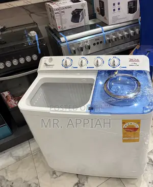 Lovely Design Zara 11kg Electric Washer With Spin Dry(White)