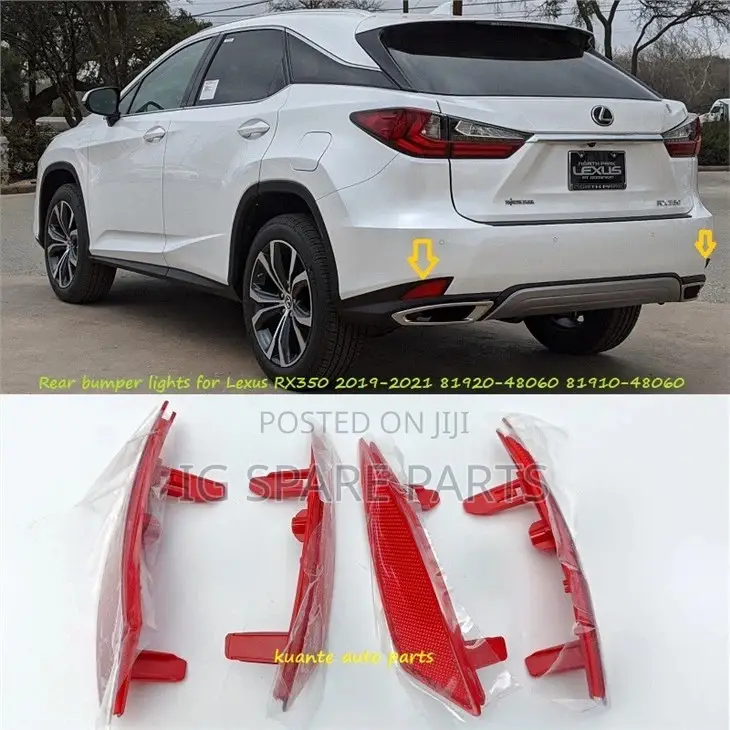 Lexus Rx350 2019-2021 Rear Bumper Reflector