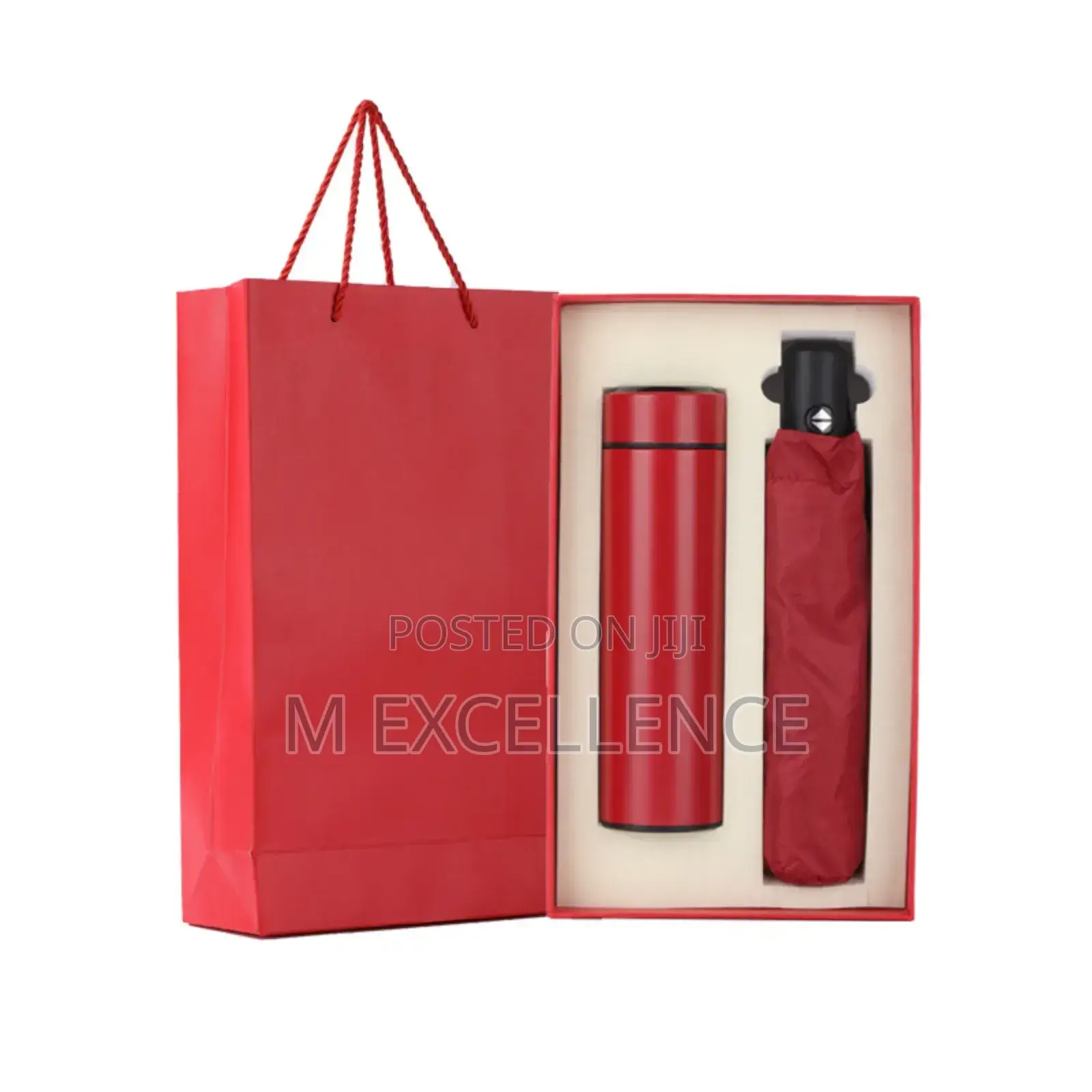 Vacuum Flask Plus Umbrella Gift Set