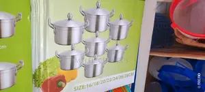 Brand New 7set Aluminium Cooking Pot