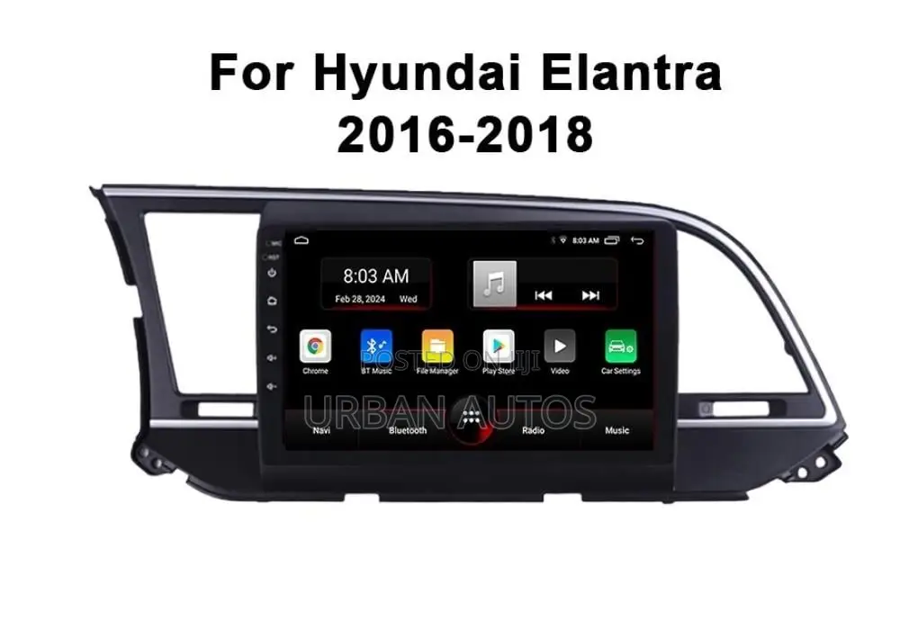 Hyundai Elantra Android Screen 2016-208m No