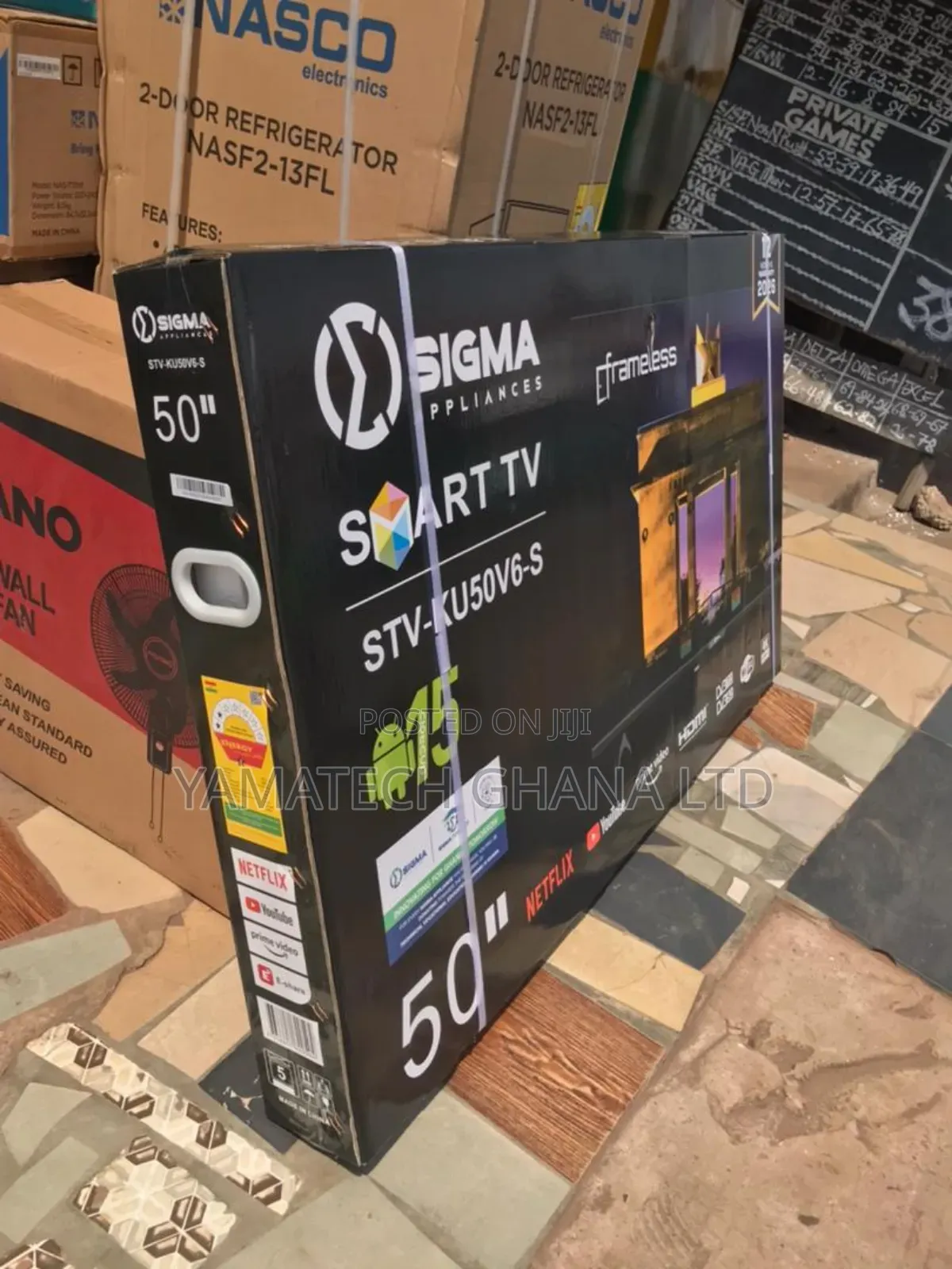 Sigma 50 Inche Smart 4k Uhd Tv With Bluetooth
