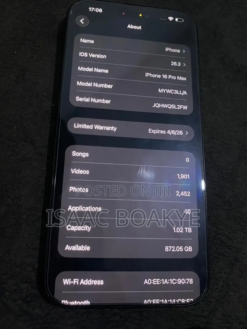 Apple iPhone 16 Pro Max 1 TB Black