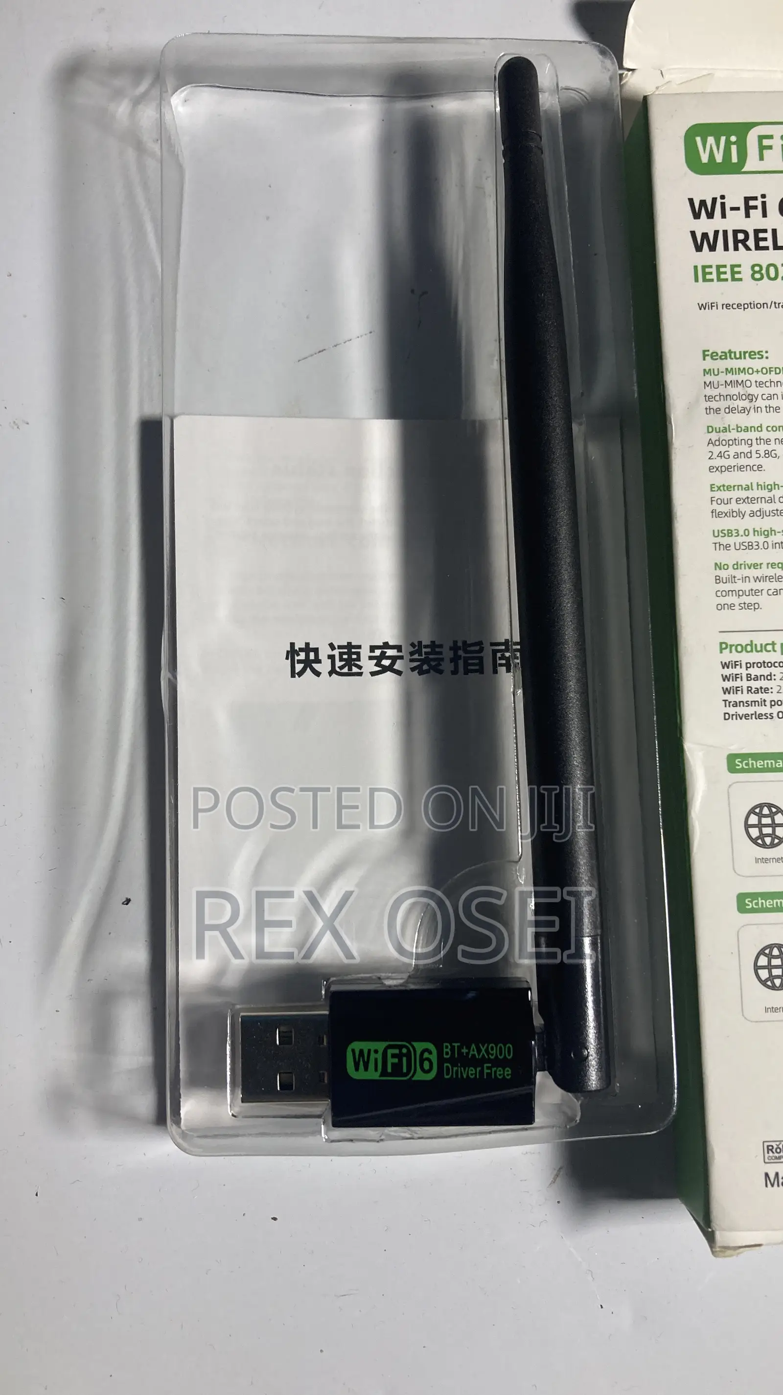 Usb Wi-Fi and Bluetooth Adapter
