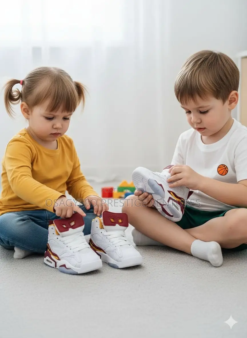 Quality Kids Nike Jordan Sneakers White