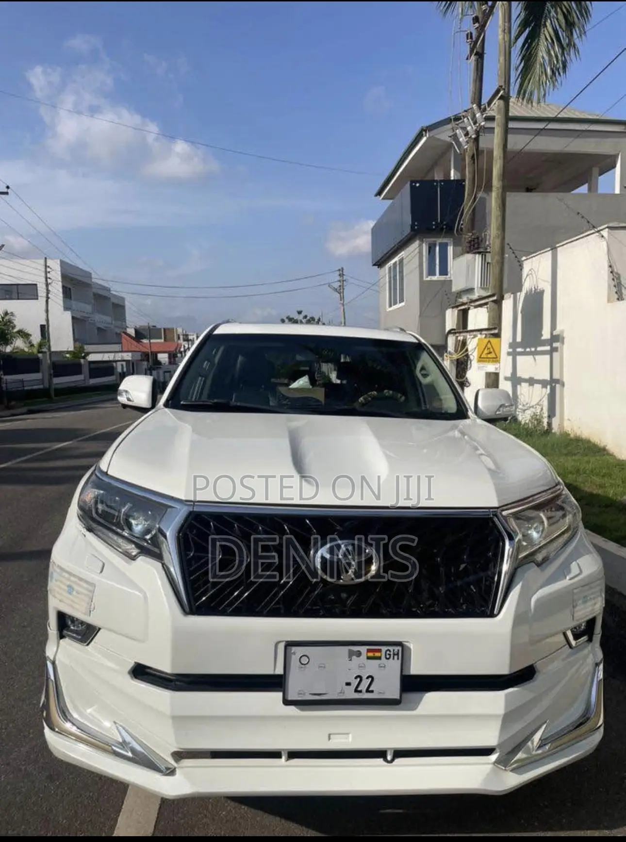Toyota Land Cruiser Prado 2021 White