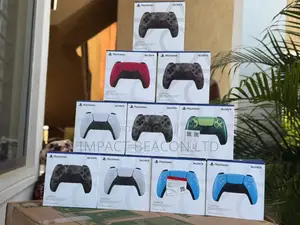 Sony Playstation 5 and Xbox Controllers
