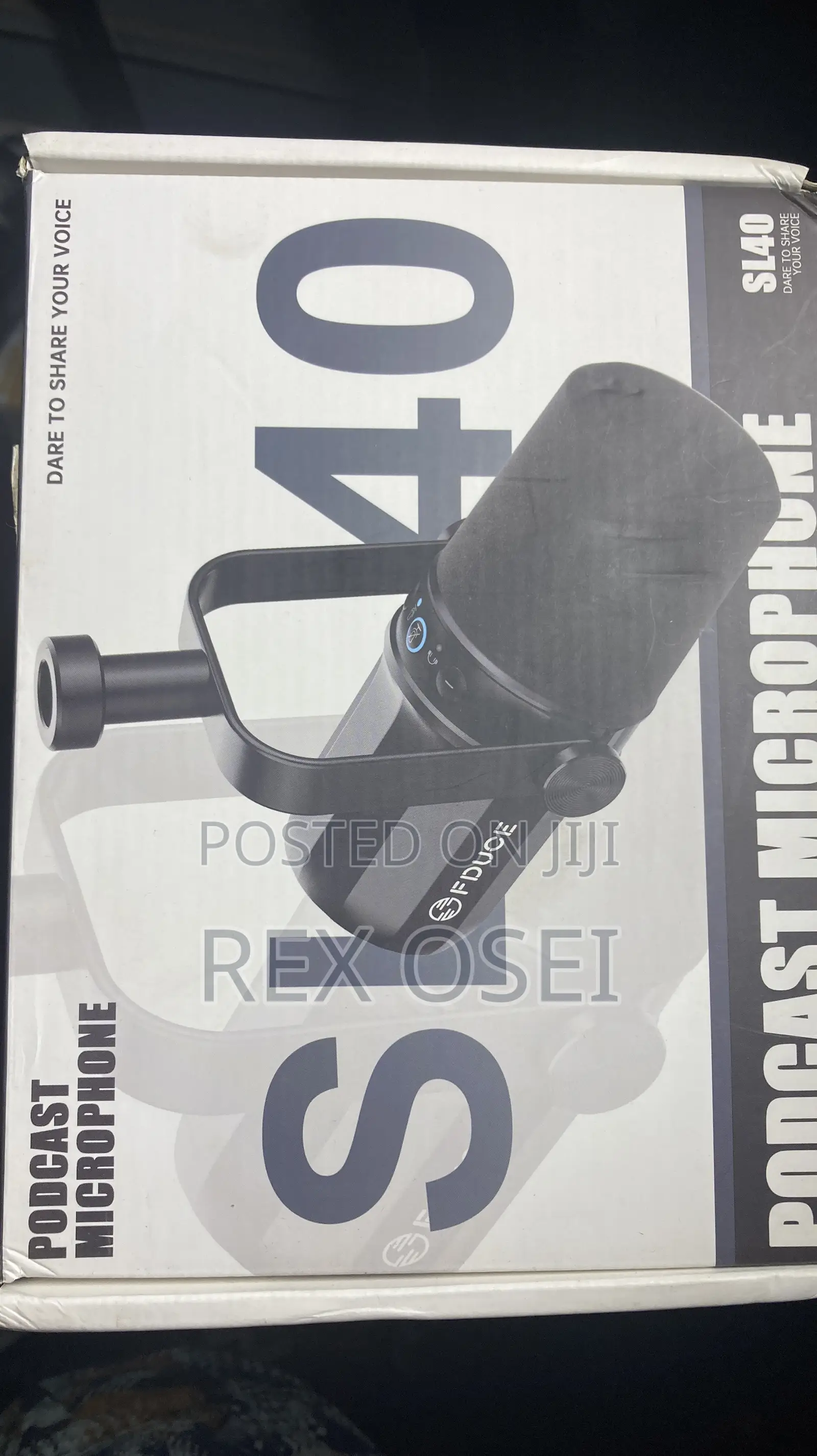 Podcast Microphone Metal Body