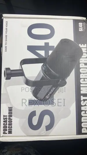 Podcast Microphone Metal Body