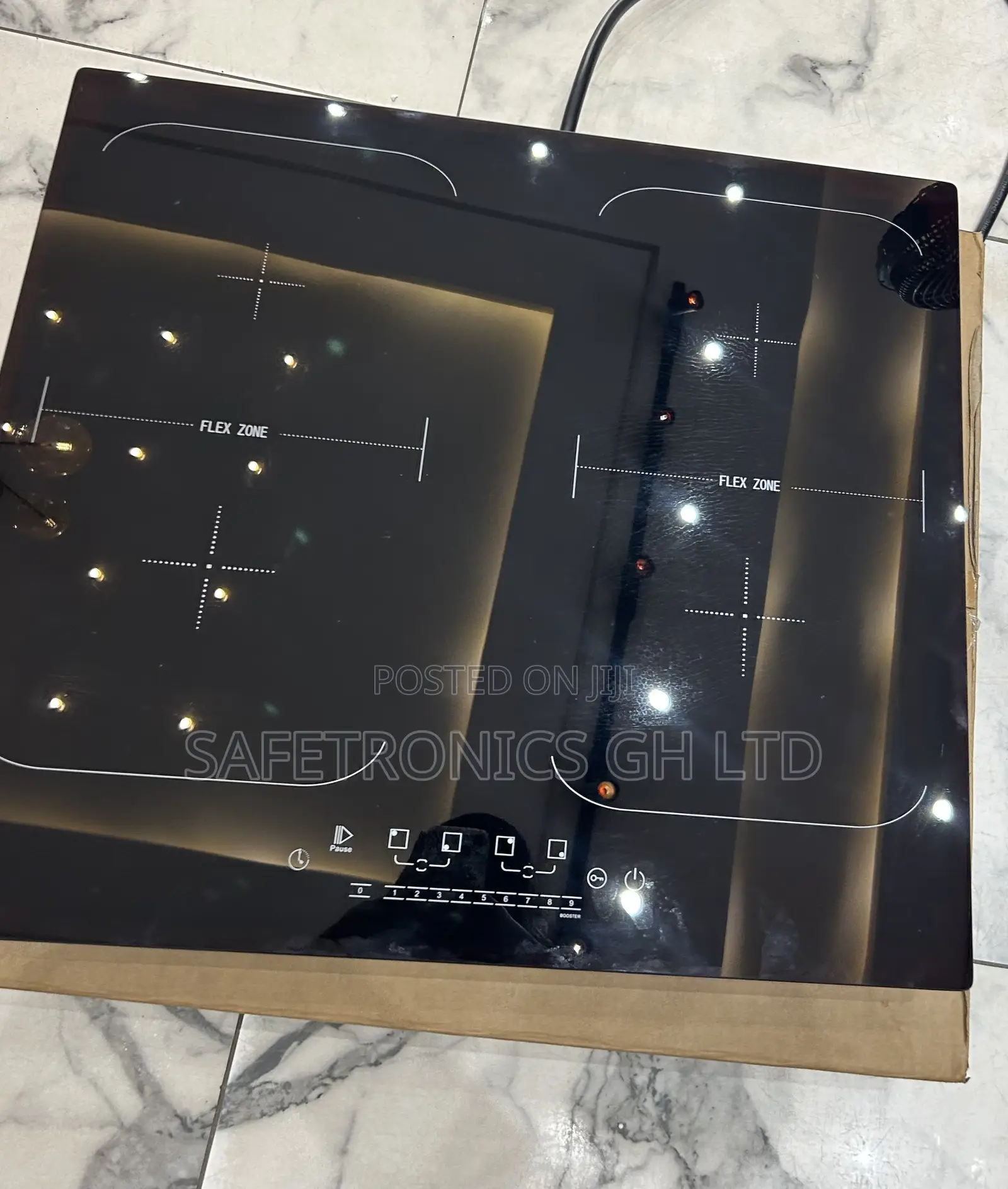 Super Powerful 60cm Black Built-in Kenwiod 4 Electric Hob