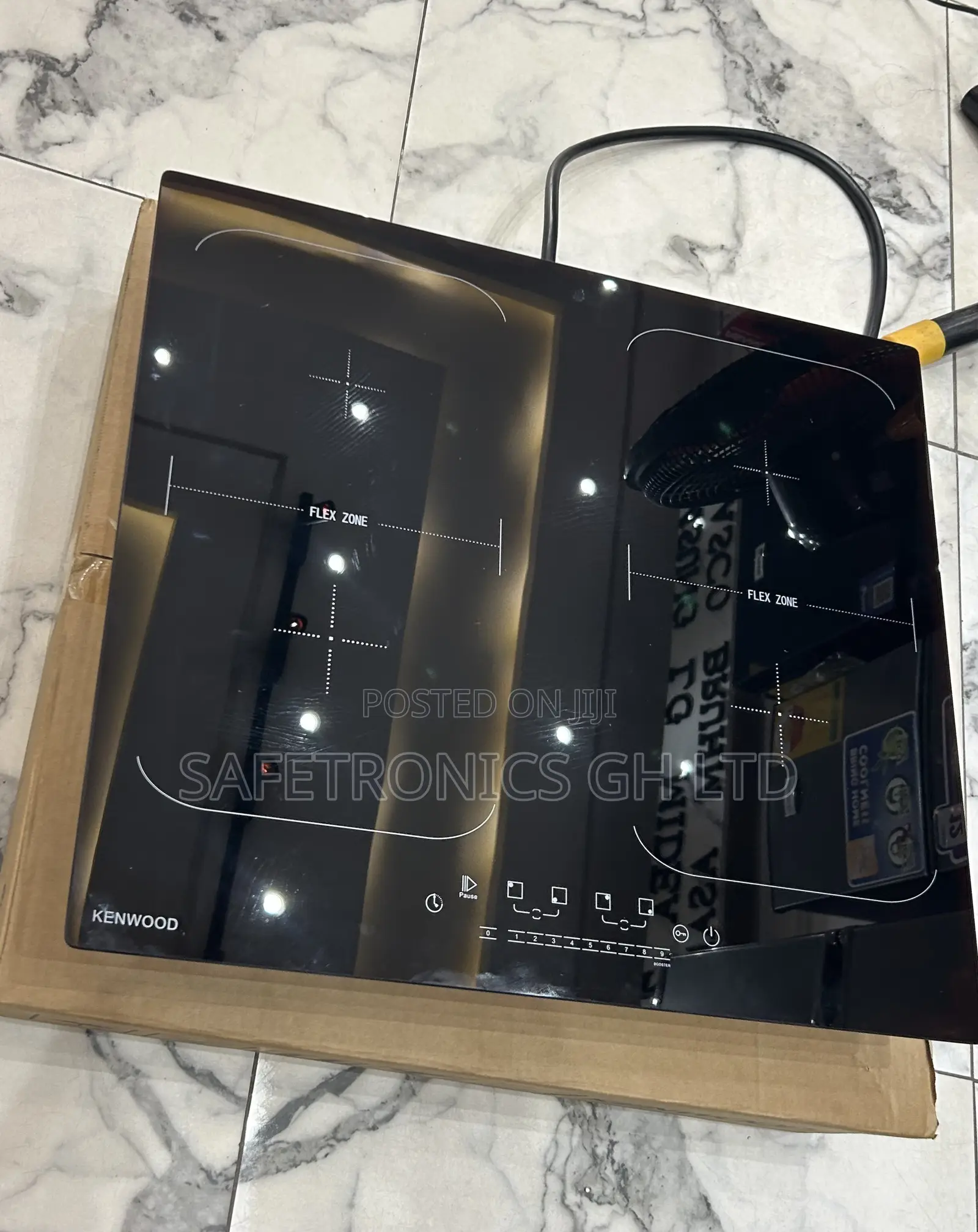 Extremely Best Black 60cm in-Built Kenwood 4 Electric Hob