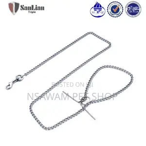 Traction Pet Chain With T Handle