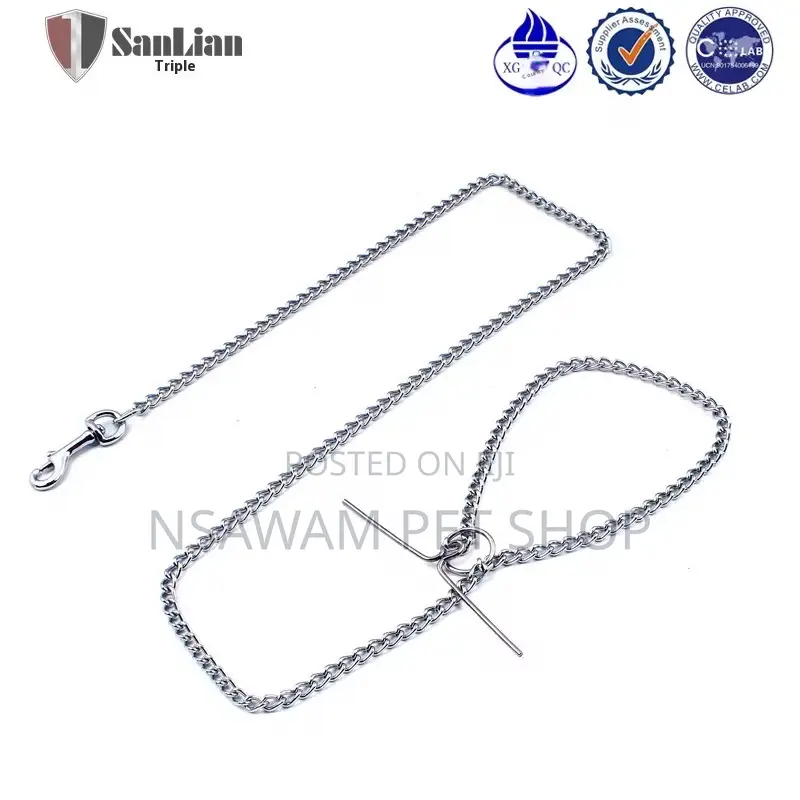 Traction Pet Chain With T Handle