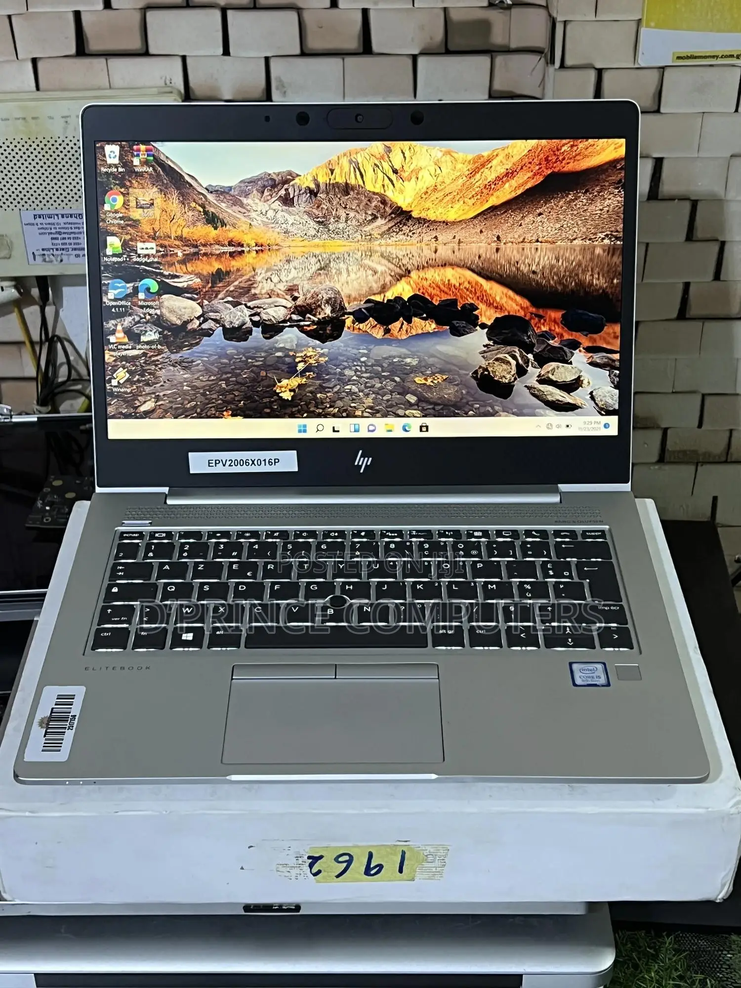 Laptop HP EliteBook 830 G6 8GB Intel Core i5 SSD 256GB
