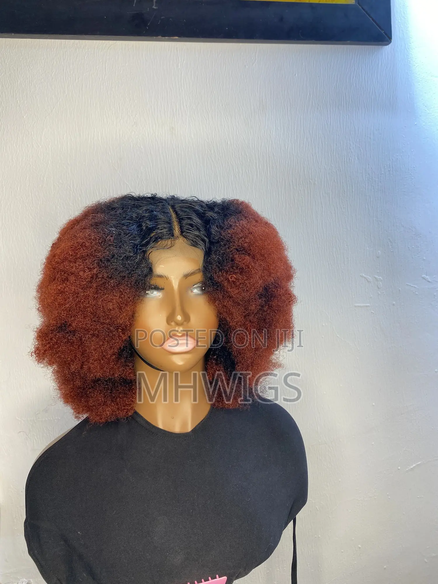 100% Human Afro Wig