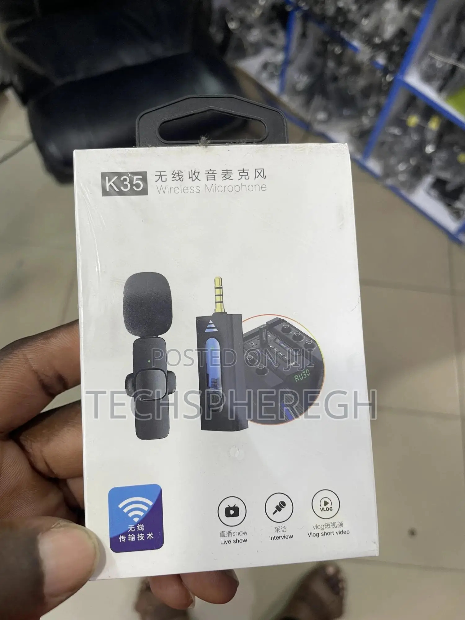 K35 Wireless Microphone