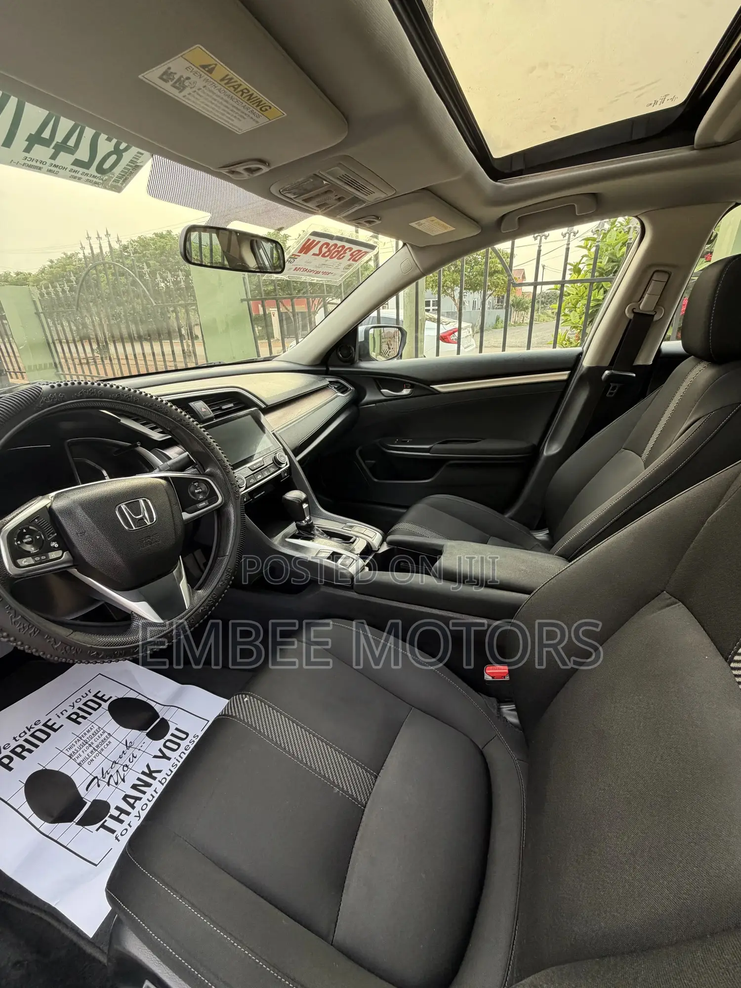 Honda Civic EX-T 4dr Sedan (1.5L 4cyl) 2017 Silver