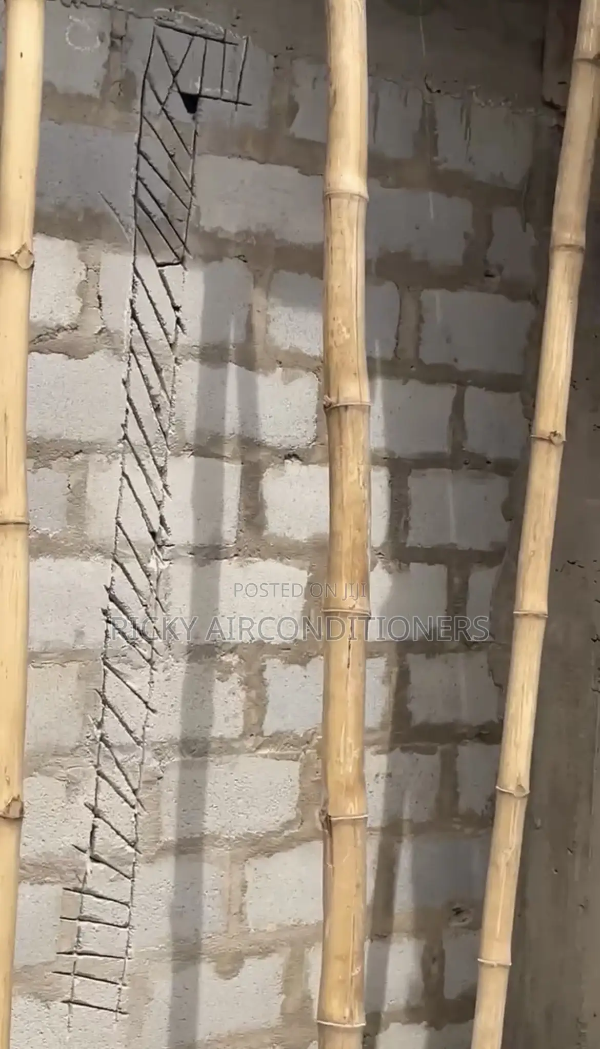 Conduit Pipe Laying (Aircondition Pipe Laying Before Plastering)
