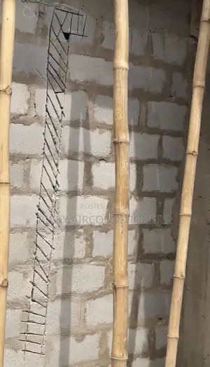 Conduit Pipe Laying (Aircondition Pipe Laying Before Plastering)