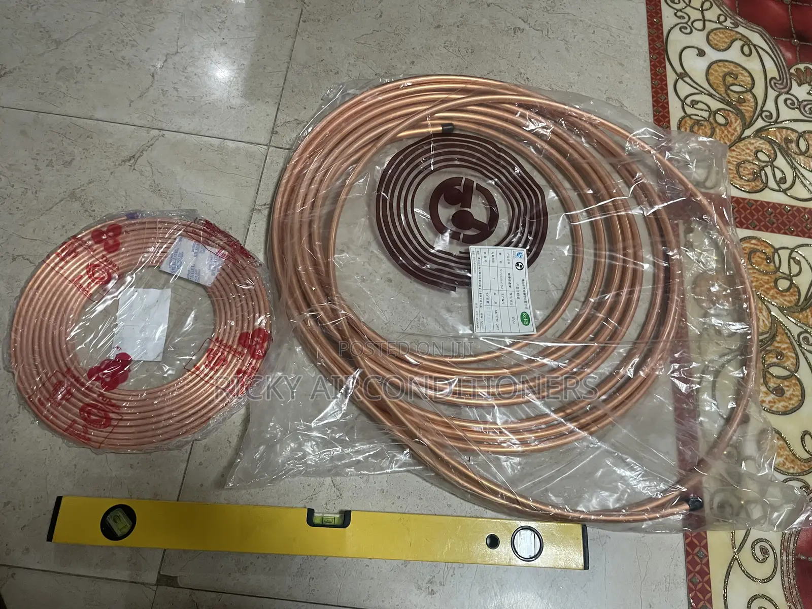 Conduit Pipe Laying (Aircondition Pipe Laying Before Plastering)
