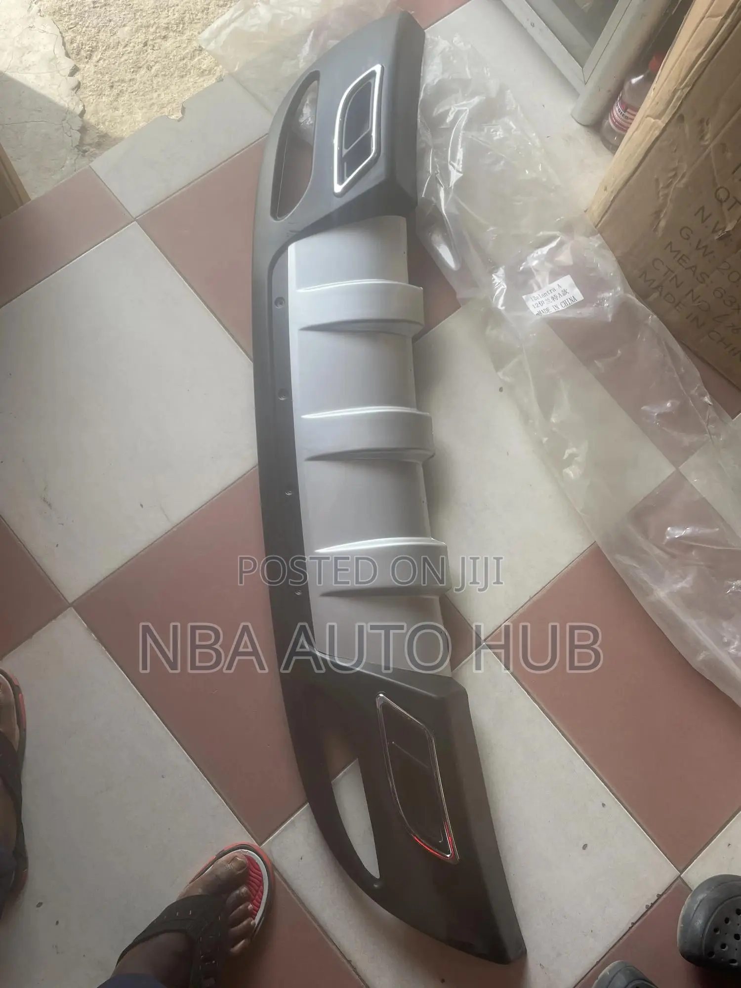 Elantra 2011-13 Back Bumper Diffuser