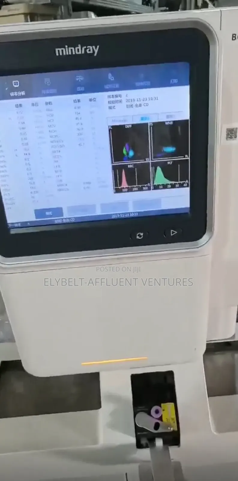 Hematology Analyzer 6 Parts Mindray Bc 6200