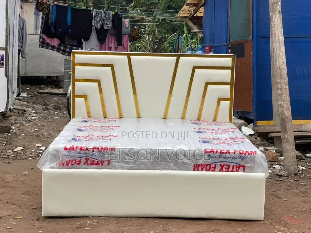 Executive Double Bed Frame With Mattress