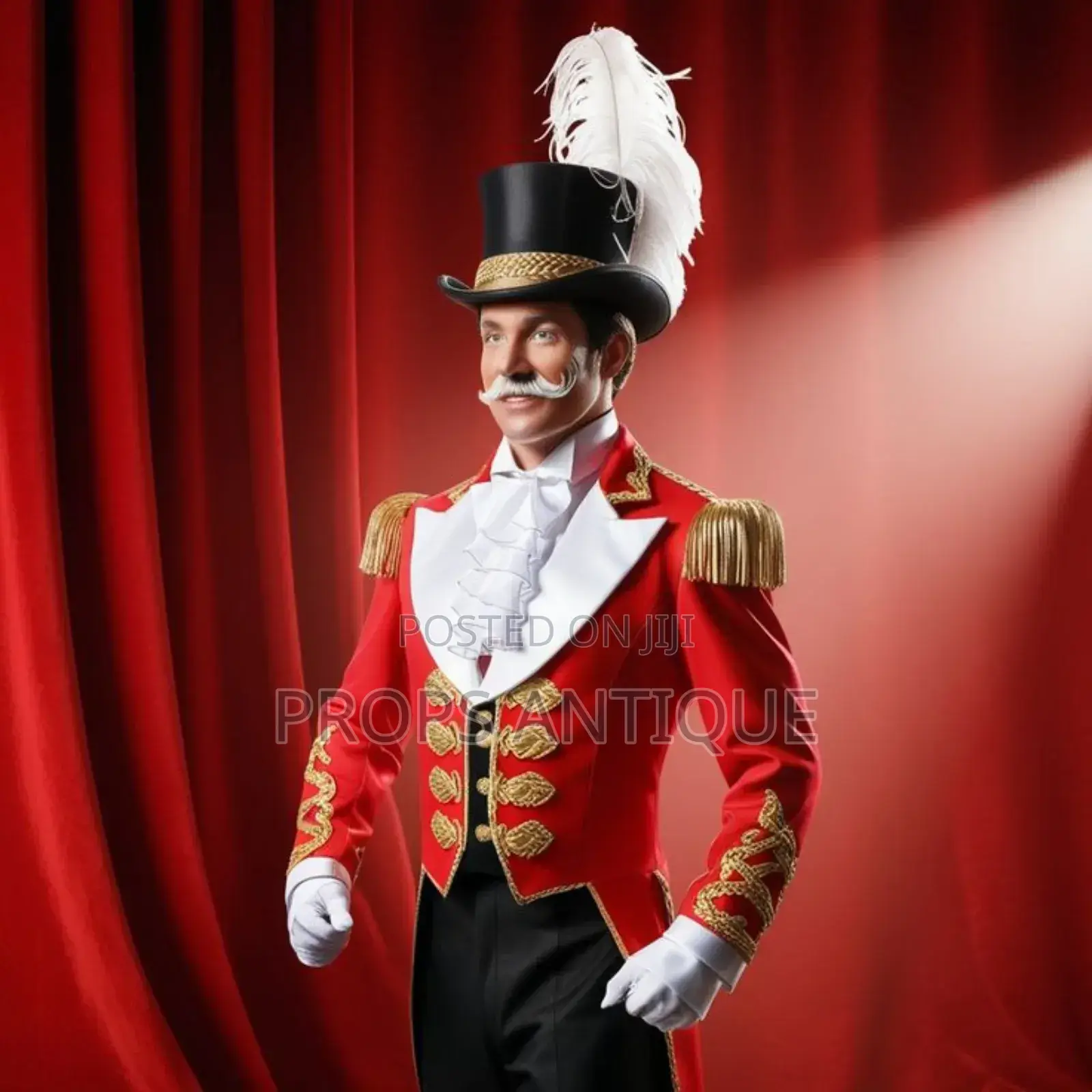 Uk Victorian Ringmaster Costume