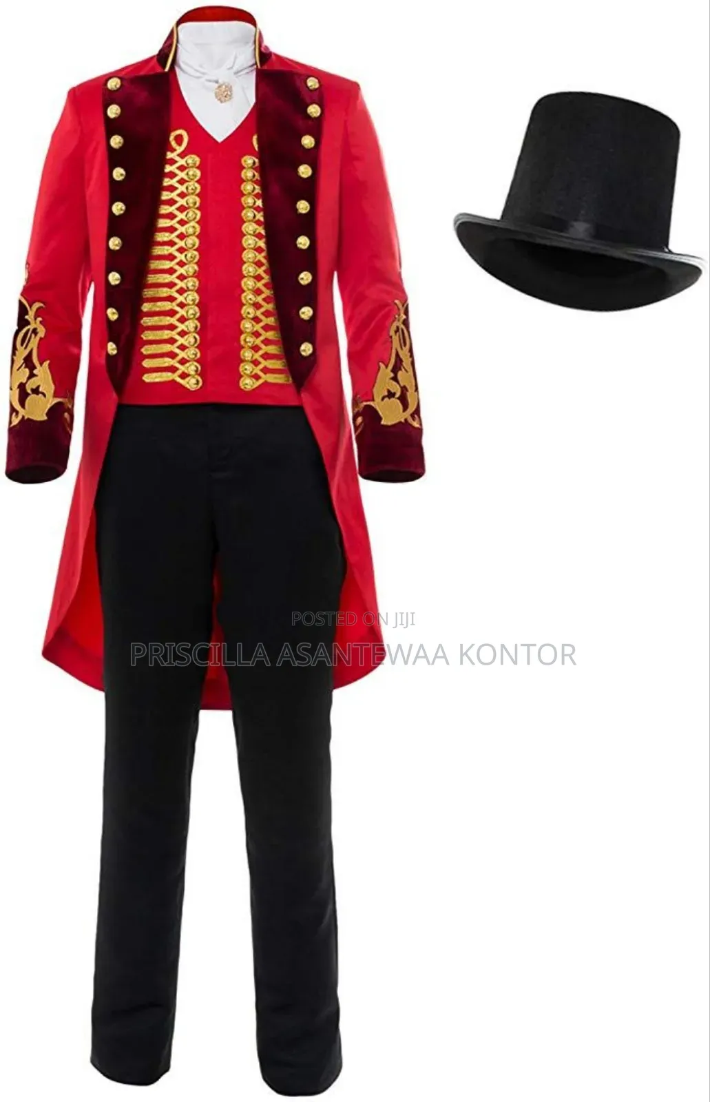 Uk Victorian Ringmaster Costume
