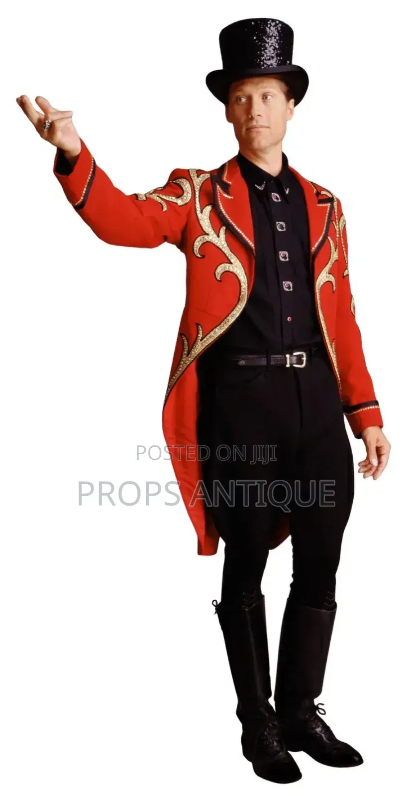 Uk Victorian Ringmaster Costume