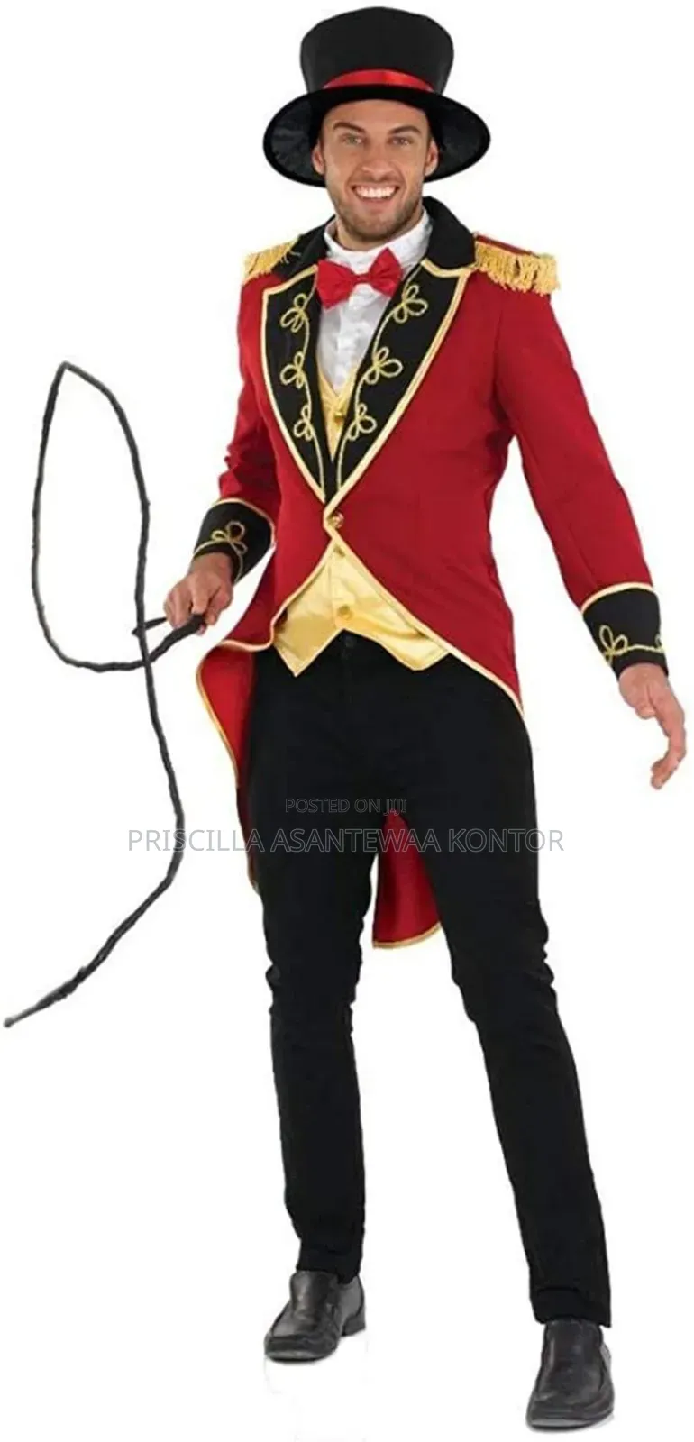 Uk Victorian Ringmaster Costume