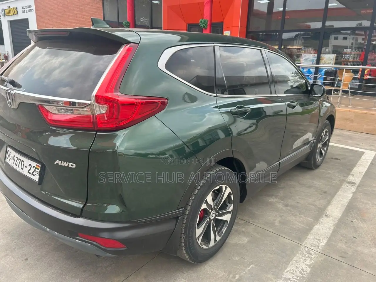 Honda CR-V EX AWD 2018 Green