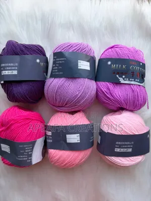 3ply 50g Milk Cotton Yarn