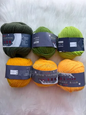 3ply 50g Milk Cotton Yarn