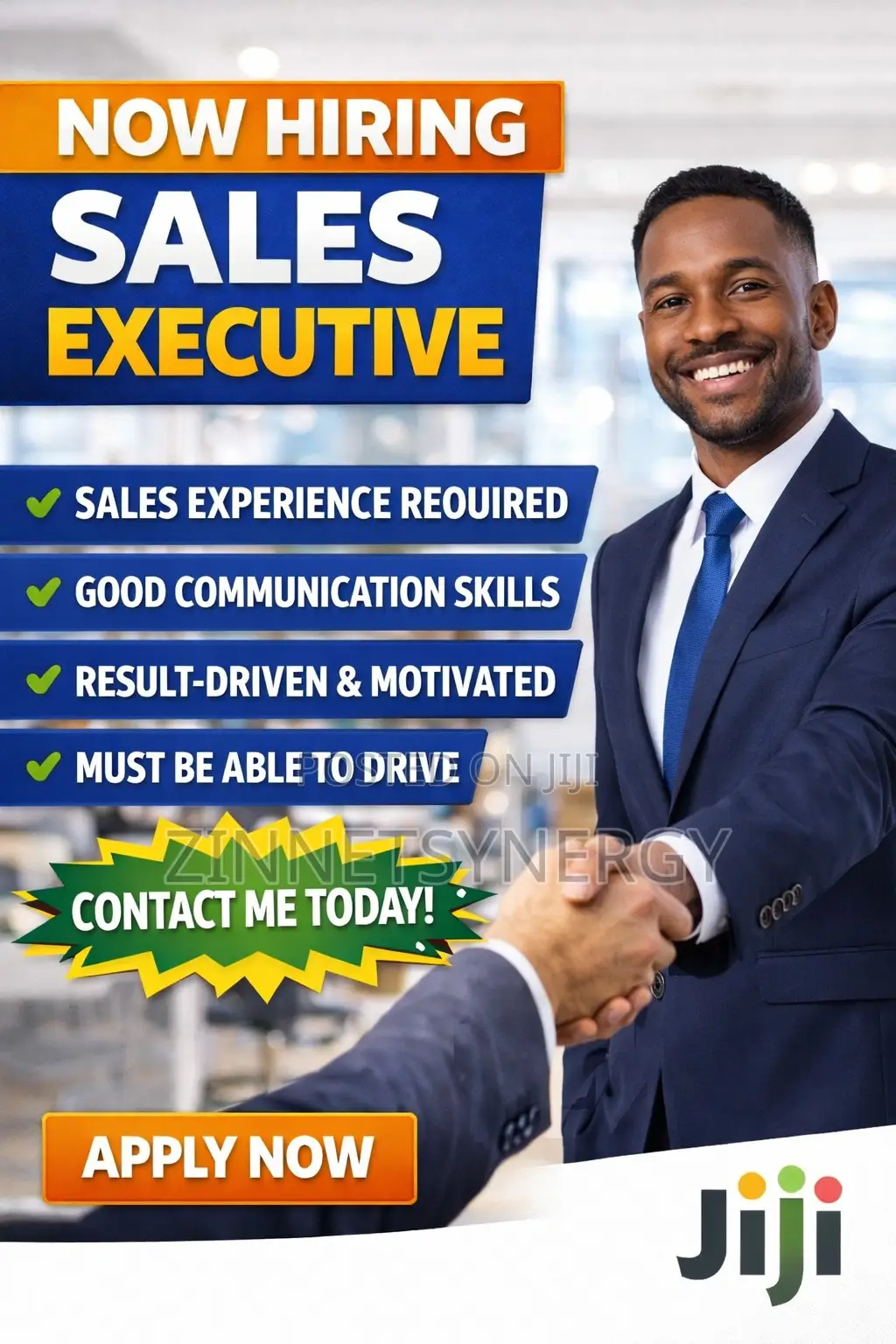 Sales Executive Vacancy