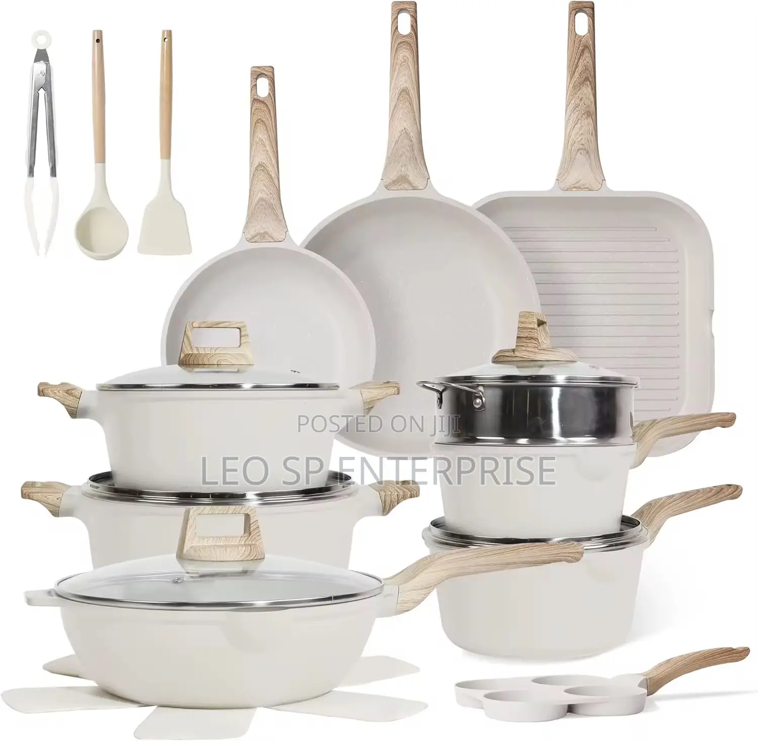 23 Pieces Cookware Set