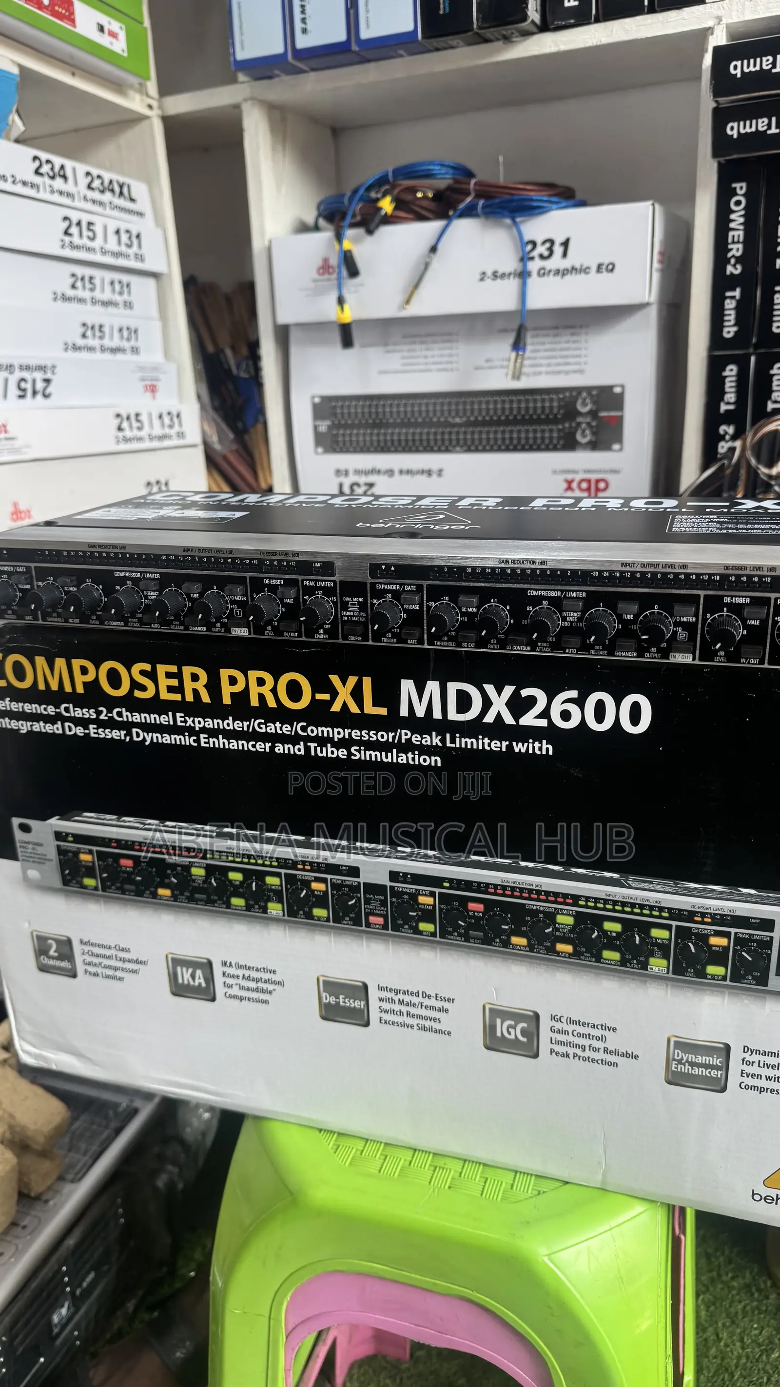 Compressor Pro-xl Mdx 2600 Behringer