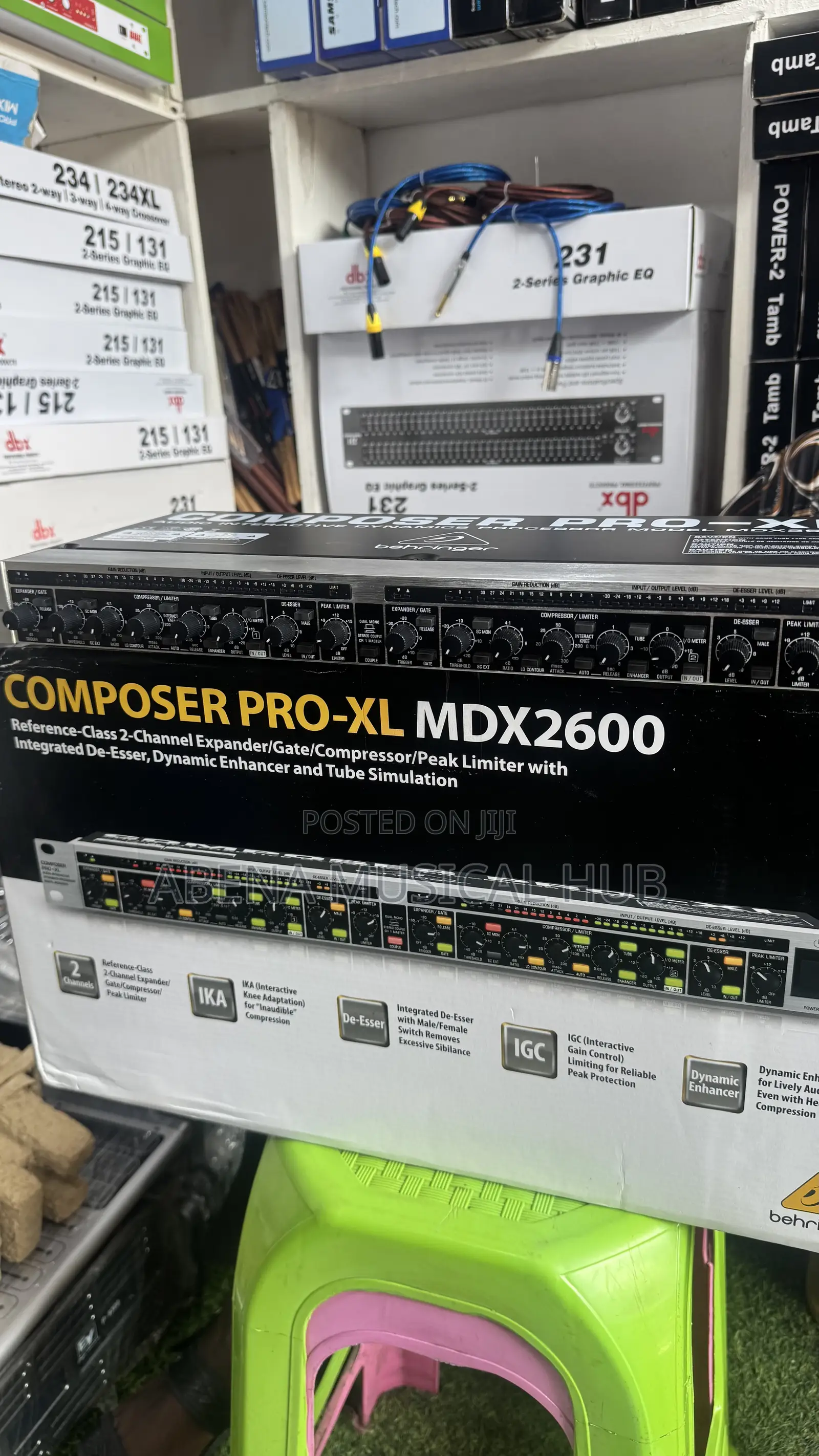 Compressor Pro-xl Mdx 2600 Behringer