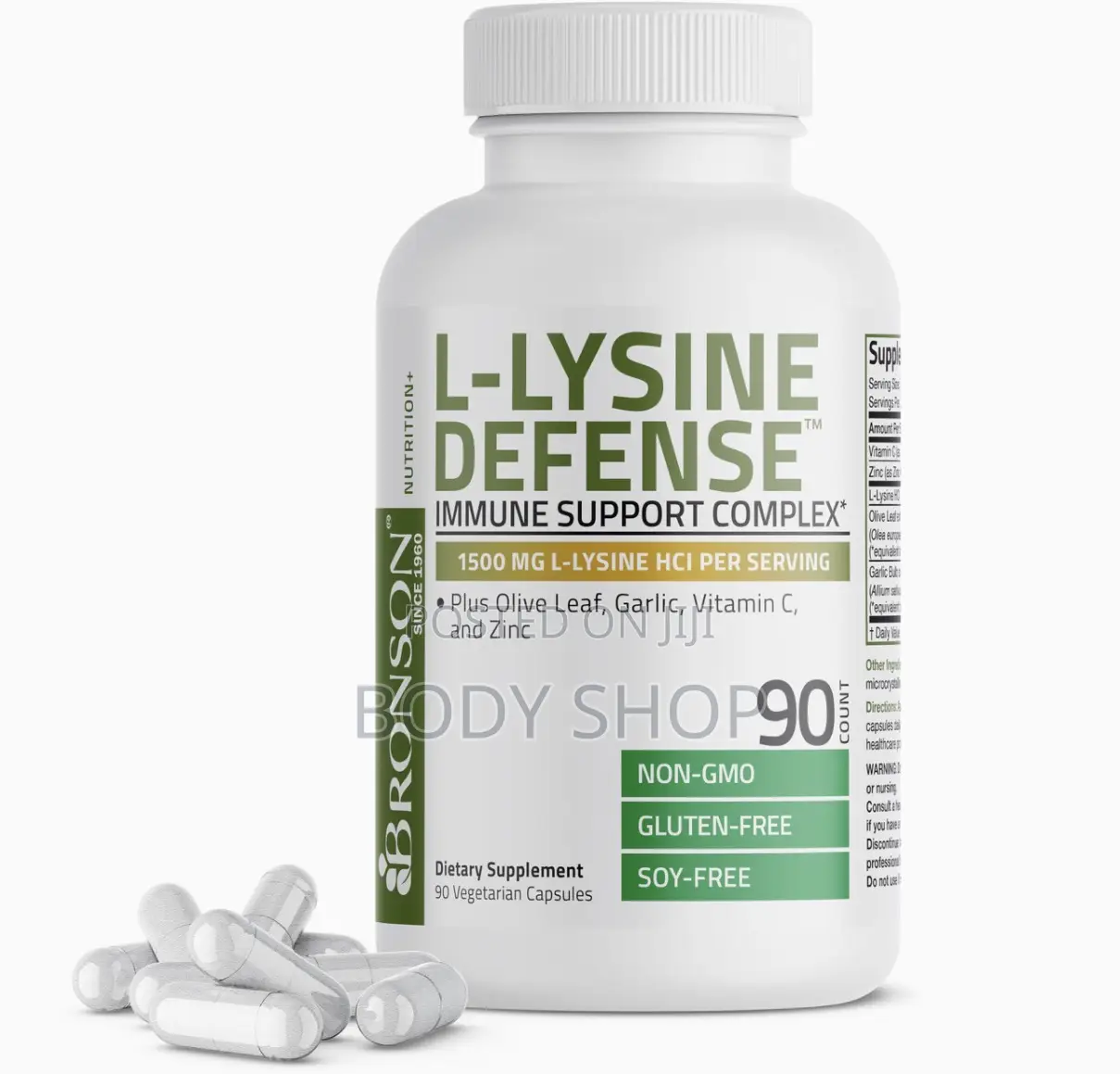 Bronson L-lysine Defense Immune Support Complex 1500 Mg L-lysine