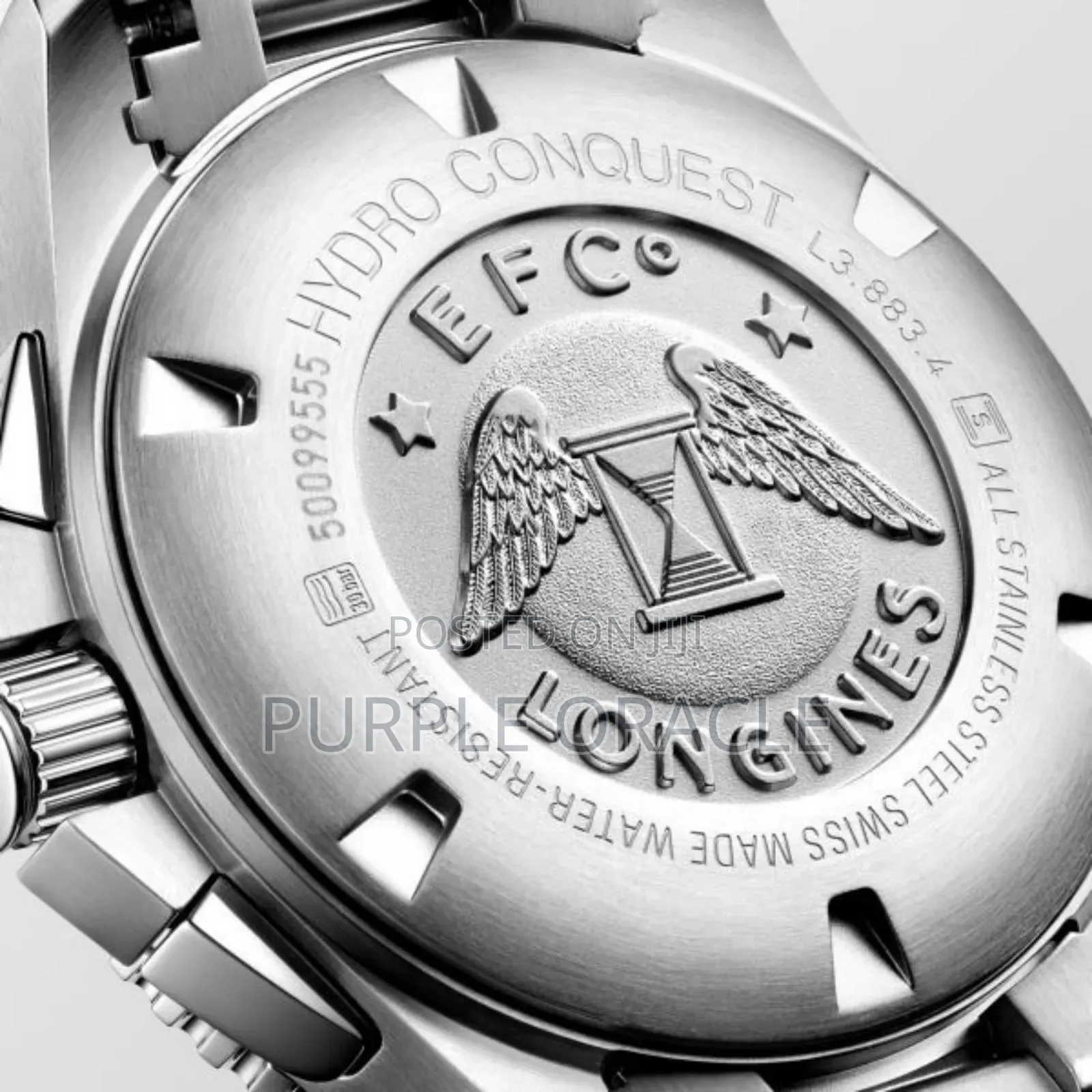 Longines  Hydroconguest  Automatic 43 Mm  Steel And Ceramic Blue