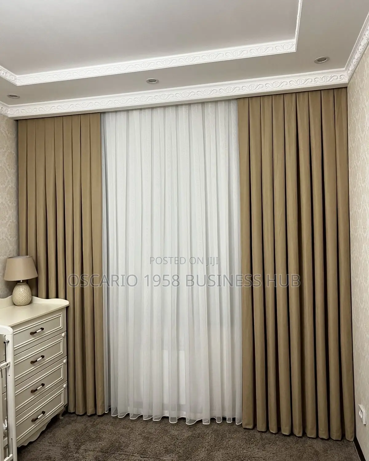 Blissful Abode Modern Design Window Curtains