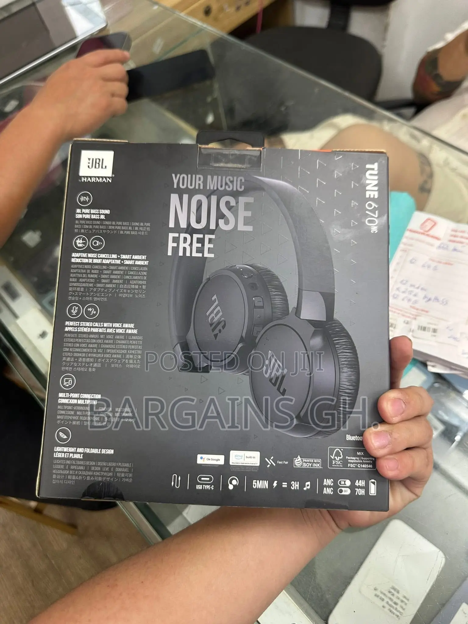 JBL Tune 670 Nc Noise Canceling Headphone