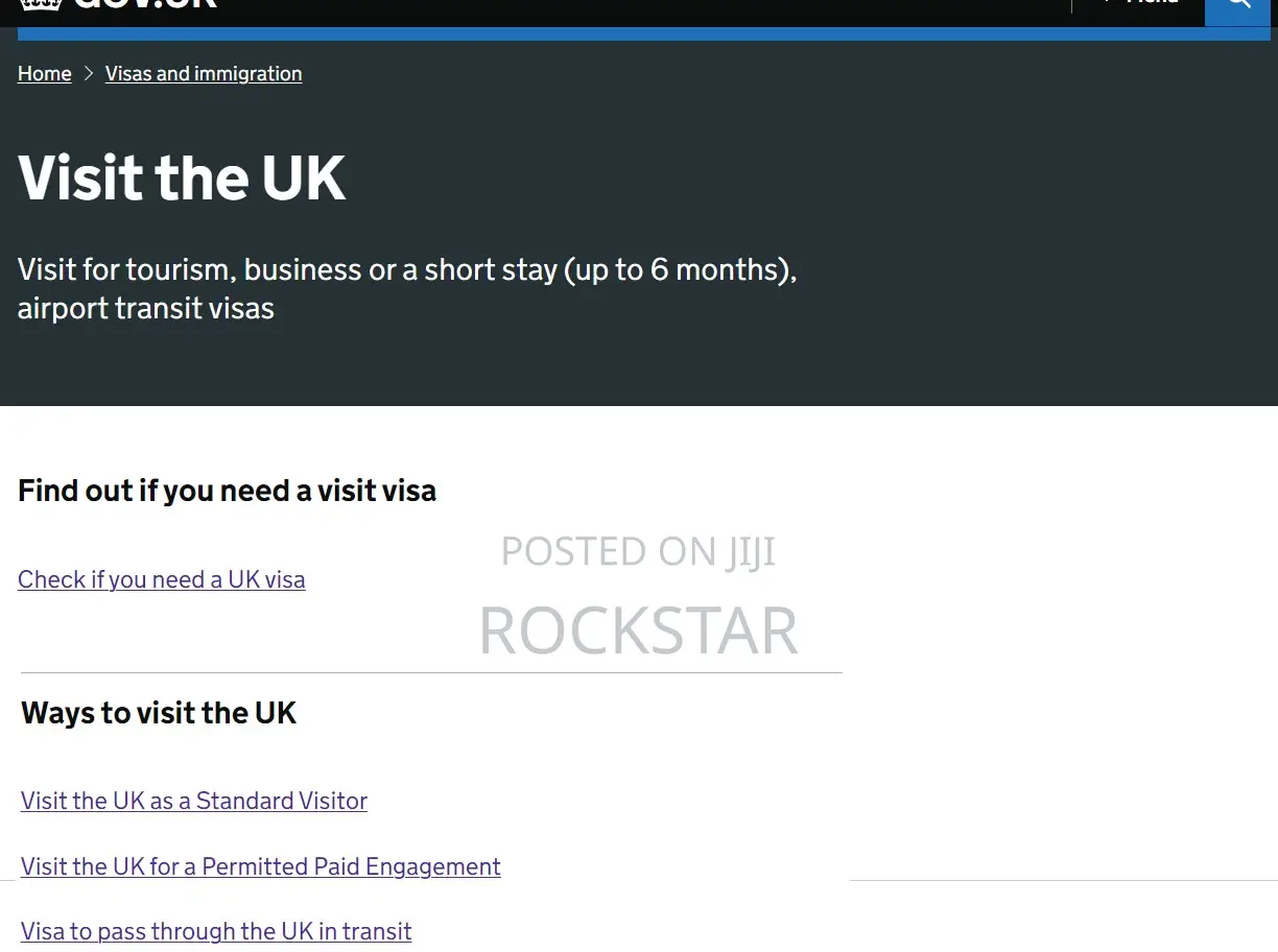 Uk Visa Application