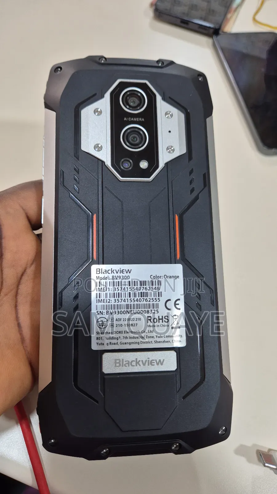 New Blackview BV9300 256 GB Black