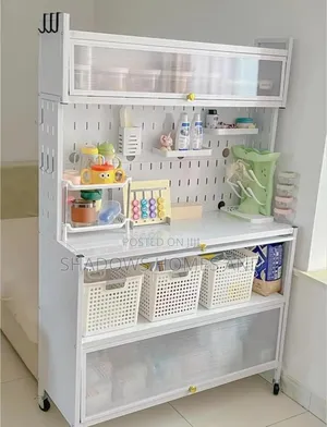 Kitchen Cabinet With Transparent Doors